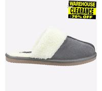 Hush Puppies Arianna Pantofole Mule Donna Memory Foam Grigio Slip-On