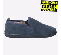 Hush Puppies Arnold Pantofole Uomo Classiche Slip On MEMORY FOAM Navy