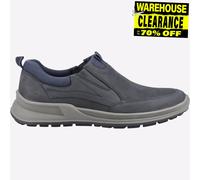 Hush Puppies Arthur Uomo Memory Foam Scarpe Casual Slip-On Blu Navy