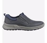 Hush Puppies Arthur Uomo Memory Foam Scarpe Casual Slip-On Blu Navy