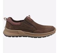 Hush Puppies Arthur Uomo MEMORY FOAM Scarpe Casual Slip-On Marroni
