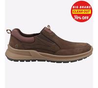 Hush Puppies Arthur Uomo MEMORY FOAM Scarpe Casual Slip-On Marroni
