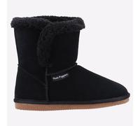 Hush Puppies Donna Pantofole da Indossare ASHLEIGH Slip On Nero Taglia UK 3