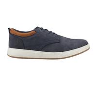 Hush Puppies Bowen Scarpe Casual Uomo In Pelle Blu Navy Con Lacci