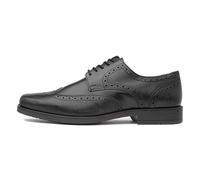 Hush Puppies Brace Brogue, Uniforme Scolastica Uomo, Nero, 43 EU