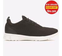 Hush Puppies Buono Scarpe Pizzo Donna Leggero Allenamento da Ginnastica Nero