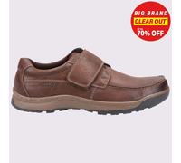 Hush Puppies Casper Scarpe Casual Uomo In Vera Pelle Memory Foam Marrone