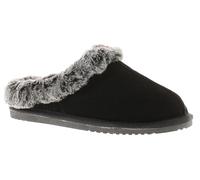 Hush Puppies Ciabatte Da Donna Mule Amara In Pelle Nera Taglia UK