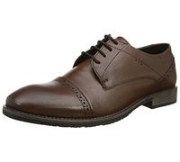 Hush Puppies Craig Luganda - Scarpe Stringate Derby Uomo, Marrone (Brown), 40 EU