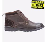 Hush Puppies Dean Memoria Schiuma Lacci Stivaletti da Uomo Marrone
