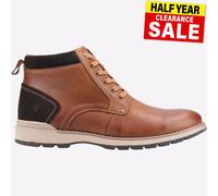 Hush Puppies Dean Memoria Schiuma Uomo Lacci Stivaletti Marroncino