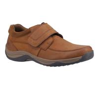 Hush Puppies Douglas Mocassini da uomo in pelle nabuk, marrone, 45 EU