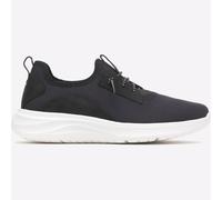Hush Puppies Elevate Scarpe Trainers Donna Slip On in Pelle Nero UK 4 EU 37