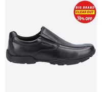 Hush Puppies Elijah Scarpe Ragazzo Slip On Smart Memory Foam Nere