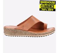 Hush Puppies Elissa Toepost Donna Estate Moda Casual Sandali Marroncino