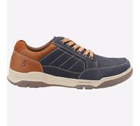 Hush Puppies Finley MEMORY FOAM Scarpe Trainer Casual Uomo Blu Navy Con Lacci