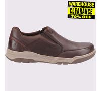 Hush Puppies Fletcher Mocassini Uomo Marrone Coffee Slip On