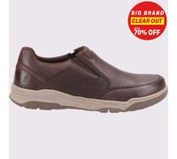 Hush Puppies Fletcher Mocassini Uomo Marrone Coffee Slip On