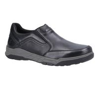 Hush Puppies Fletcher Slip On Scarpe Da Uomo In Nero