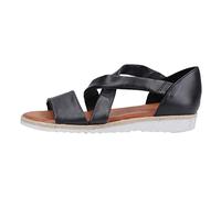 Hush Puppies Gemma, Sandalo Espadrillas con Zeppa Donna, Nero, 38 EU