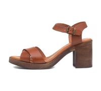 Hush Puppies Georgia Heeled Sandal, Tacco Donna, Marrone Chiaro, 41 EU