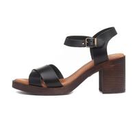 Hush Puppies Georgia Heeled Sandal, Tacco Donna, Nero, 39 EU