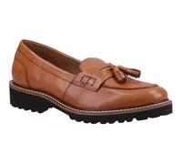 Hush Puppies Ginny - Mocassini da donna in pelle, misura 38, colore: Marrone chiaro