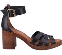 Hush Puppies Giselle, Sandali con Tacco da Donna, Nero, 37 EU