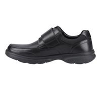 Hush Puppies Hector Touch Fastening, Chiusura Uomo, Nero, 44 EU