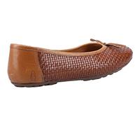 Hush Puppies Janelle Tessuto, Ballerine Donna, Marrone Chiaro, 40 EU