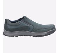 Hush Puppies Jasper Scarpe Slip On Uomo In Pelle Memory Foam Navy