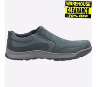Hush Puppies Jasper Scarpe Slip On Uomo In Pelle Memory Foam Navy