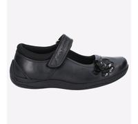 Hush Puppies Jessica Senior Abito Formale In Pelle Donna Scuola Scarpe Nero