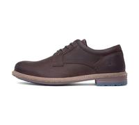 Hush Puppies Julian - Scarpe Oxford da Uomo con Lacci, Marrone, 9 UK