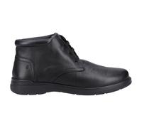 Hush Puppies Malcolm Uomo IN Pelle Classico Moda Casual Stivali Neri