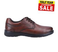 Hush Puppies Marco Classic Scarpe Uomo Marroni In Pelle Con Lacci Smart Casual