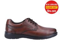 Hush Puppies Marco Classic Scarpe Uomo Marroni In Pelle Con Lacci Smart Casual