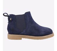 Hush Puppies Mini Maddy da Bambino Ragazze Camoscio Moda Stivali Casual Navy