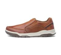 Hush Puppies Fletcher, Mocassino Uomo, Marrone Chiaro, 42 EU