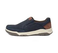 Hush Puppies Mocassini Fletcher Uomo, Navy Tan, 41 EU