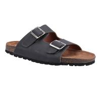 Hush Puppies Nash Slider, Sandali a Ciabatta Uomo, Nero, 41 EU