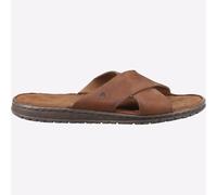 Hush Puppies Nile Sandalo Da Uomo In Memory Foam Slip On Da Spiaggia Marrone