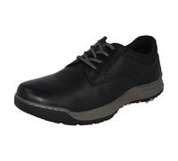 Hush Puppies Olson Scarpe Casual Uomo Stringate in Pelle Nere/Marroni