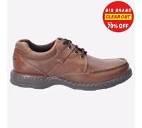 Hush Puppies Randal II Scarpe Casual Uomo In Pelle Marrone Con Lacci