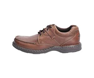 Hush Puppies Randall II - Scarpe Stringate Derby Uomo, Marrone (Brown Brown), 41 EU