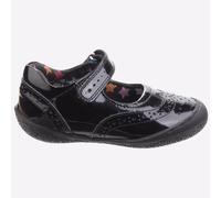 Hush Puppies Rina da Bambino Ragazze Vernice Scuola Scarpe Nero