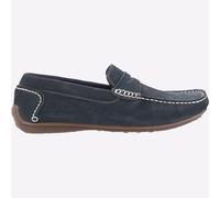 Hush Puppies Roscoe Scarpe Mocassino Slip On Uomo MEMORY FOAM Blu Navy
