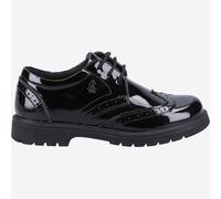 Hush Puppies Sally Patent Leather Scarpe Formali Brogue Ragazze Junior Nere