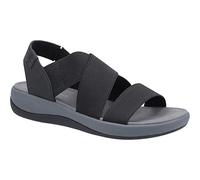 Hush Puppies Sandali da donna con cinturino alla caviglia, nero, 3 UK