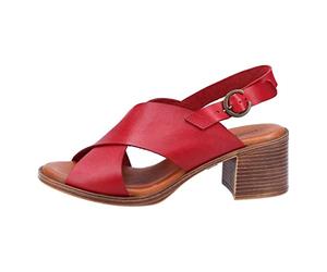 Hush Puppies Sandali da donna con tacco Gabrielle, Rosso, 7 UK